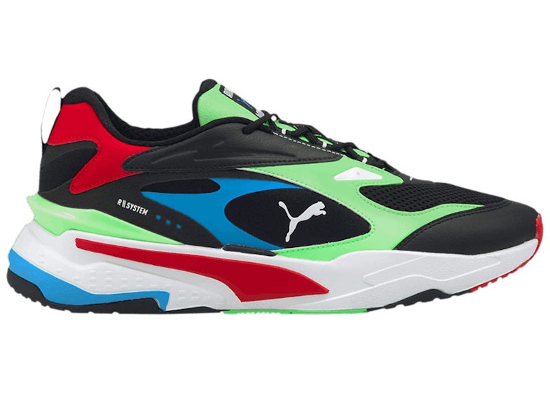 Puma RS-Fast Black Elektro Green