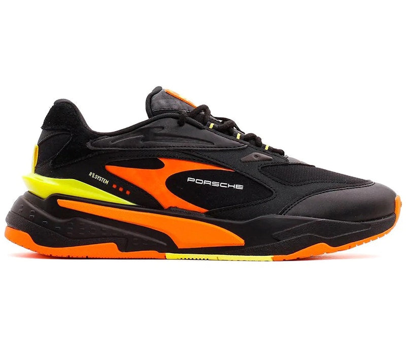 Puma RS-Fast Porsche Legacy Black Carrot