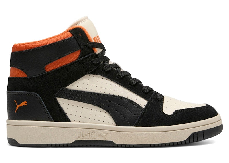 Puma Rebound Layup Suede Alpine Snow Black