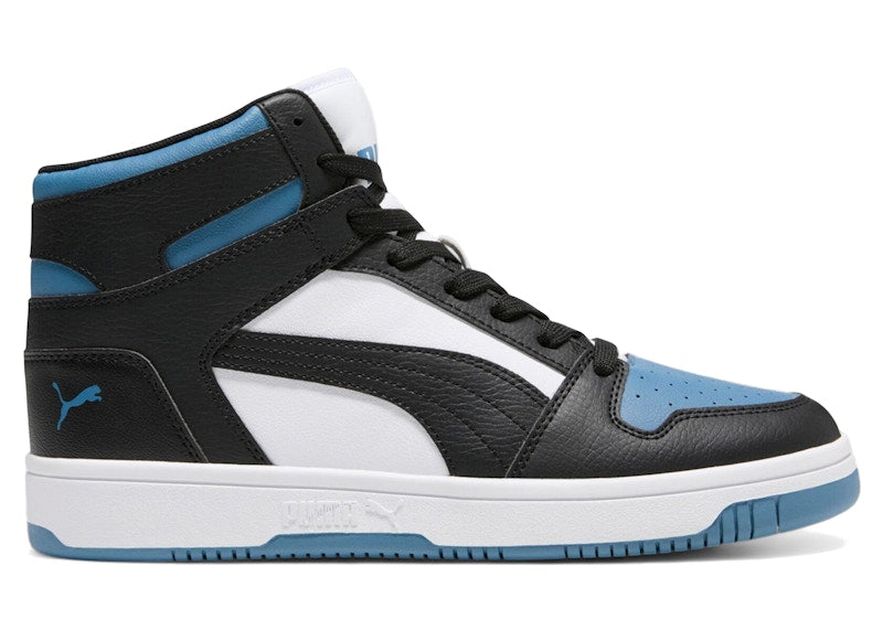 Puma Rebound Layup White Black Blue Horizon