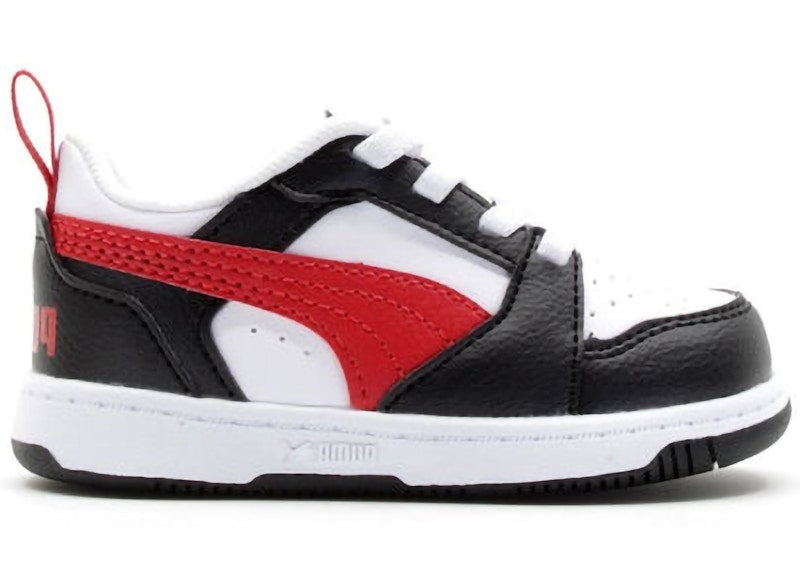 Puma Rebound V6 Low White For All Time Red Black (TD)