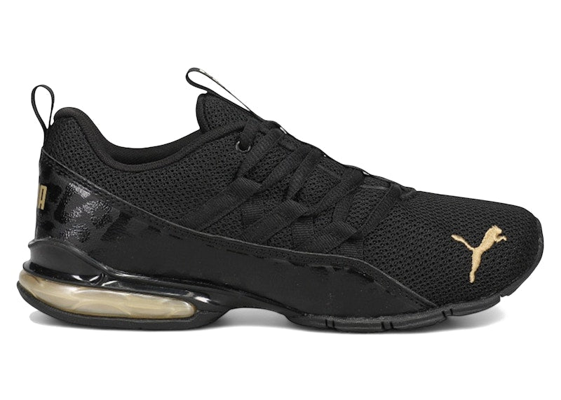 Puma Riaze Prowl Black Team Gold (Women's)