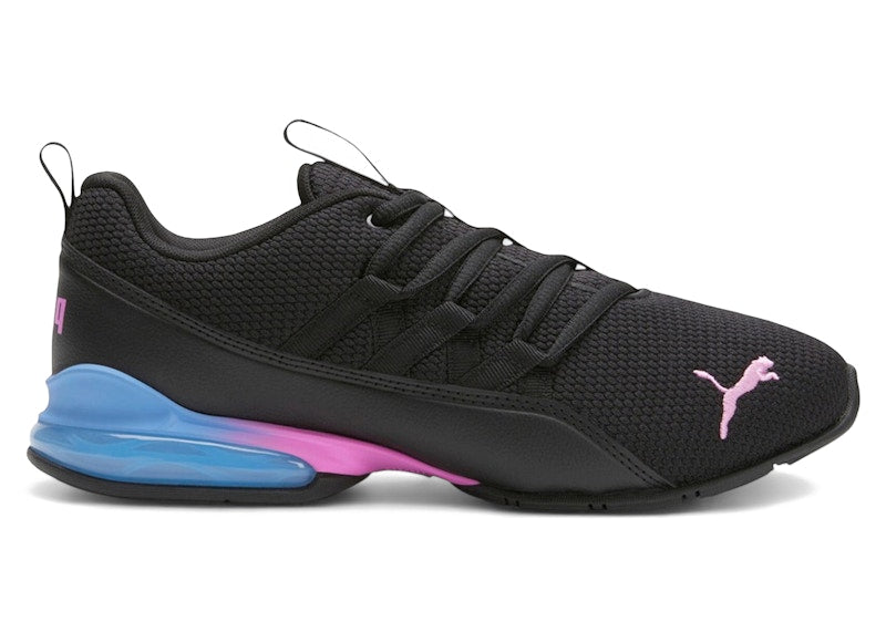 Puma Riaze Prowl Fade Black Mauve Pop Light Blue (Women's)