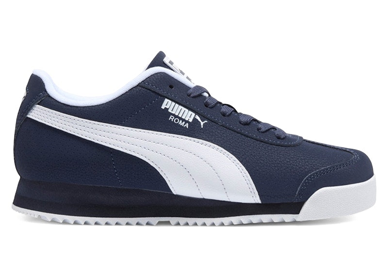 Puma Roma 24 Navy White (GS)