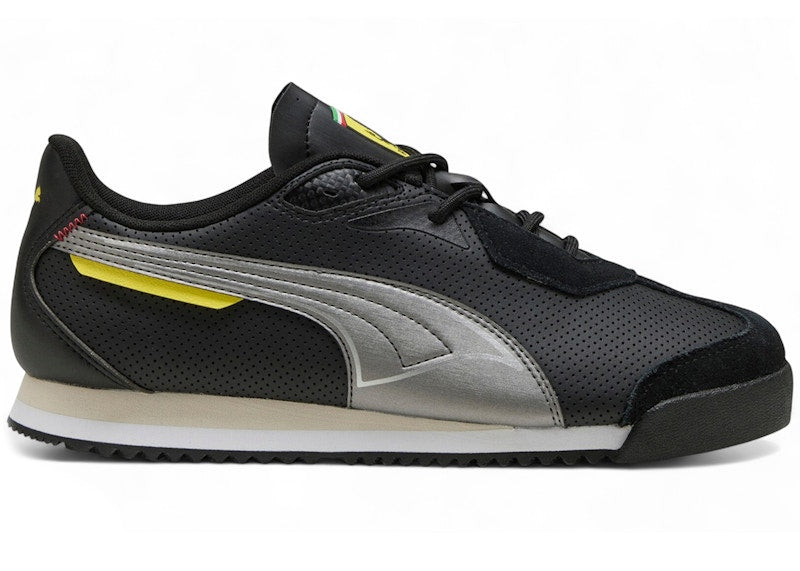 Puma Roma S Scuderia Ferrari Black Aged Silver