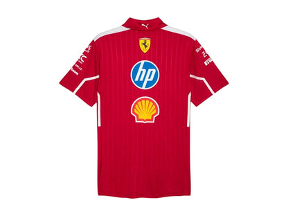 Puma Scuderia Ferrari HP 2025 Team Polo Red