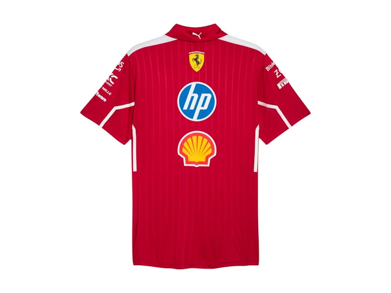 Puma Scuderia Ferrari HP 2025 Team Polo Red