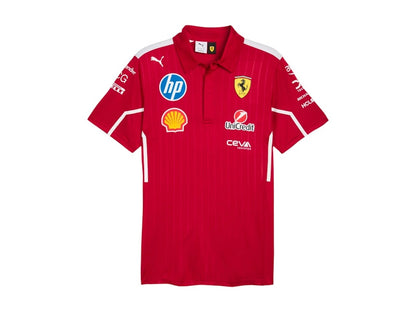 Puma Scuderia Ferrari HP 2025 Team Polo Red