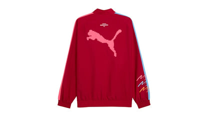 Puma Scuderia Ferrari Special Edition Miami T7 Jacket Drak Crimson
