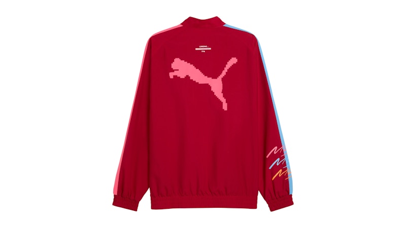 Puma Scuderia Ferrari Special Edition Miami T7 Jacket Drak Crimson
