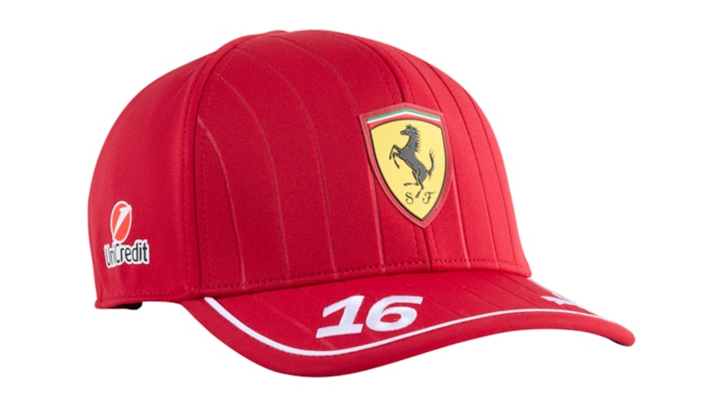 Puma Scuderia Ferrari Team Charles Leclerc Cap Red (2025)