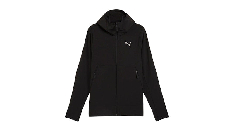 Puma Seasons Softshell Full Zip Jacket Black