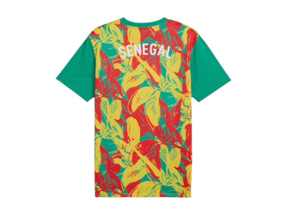 Puma Senegal 2025 Pre-Match Jersey Sport Green/Faster Yellow/Red