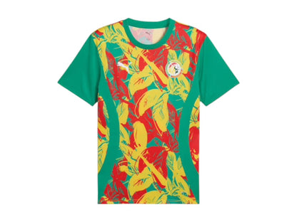 Puma Senegal 2025 Pre-Match Jersey Sport Green/Faster Yellow/Red