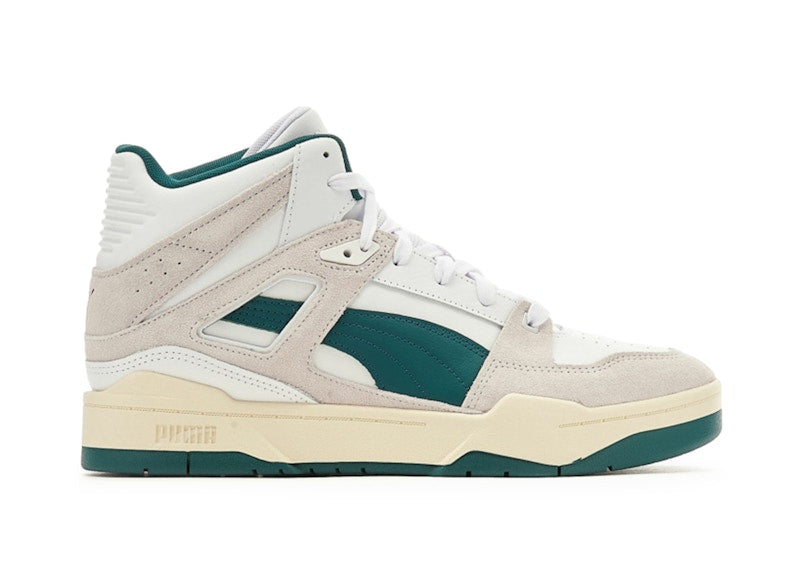 Puma Slipstream Mid Heritage White Green