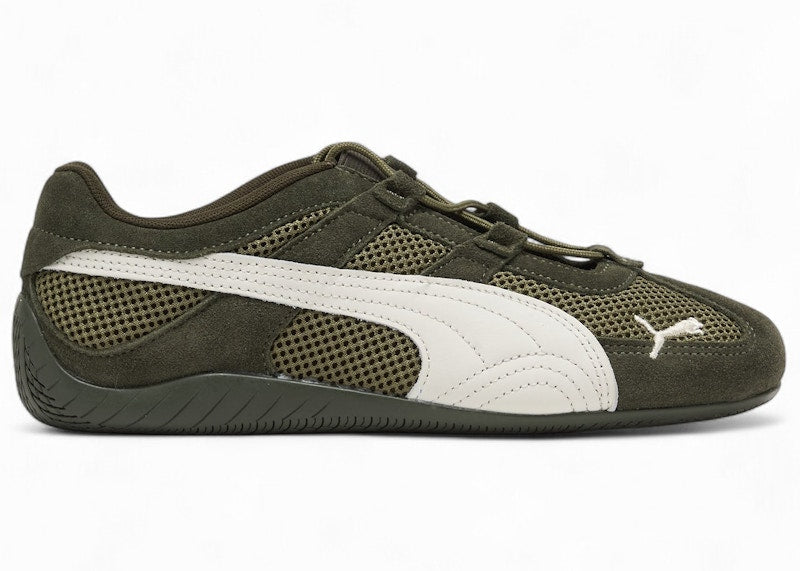 Puma Speedcat Go Dark Olive Warm White (Women's)