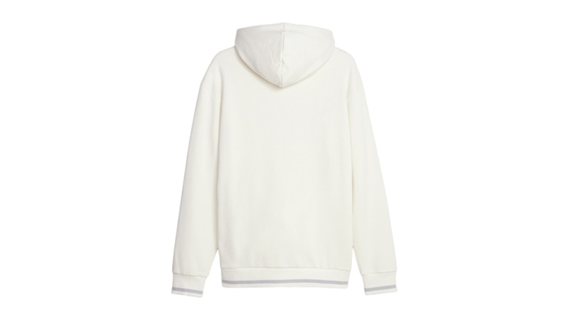 Puma Squad Logo Pullover Hoodie Warm White