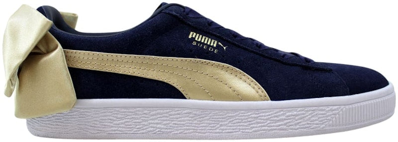 Puma Suede Bow Varsity Peacoat  (Women's)