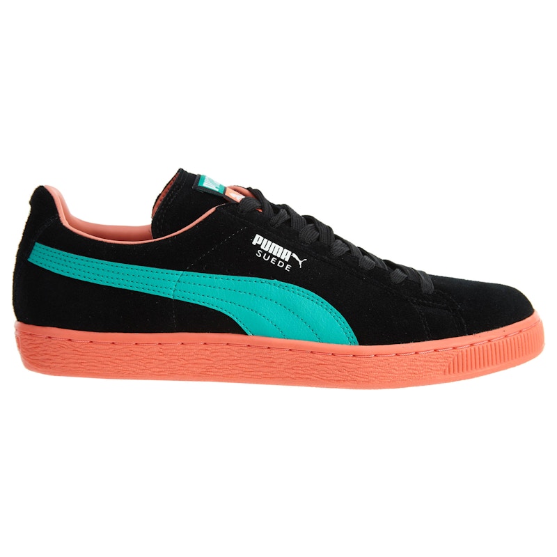 Puma Suede Classic Lfs Black/Fluo Teal/Fluo Peach