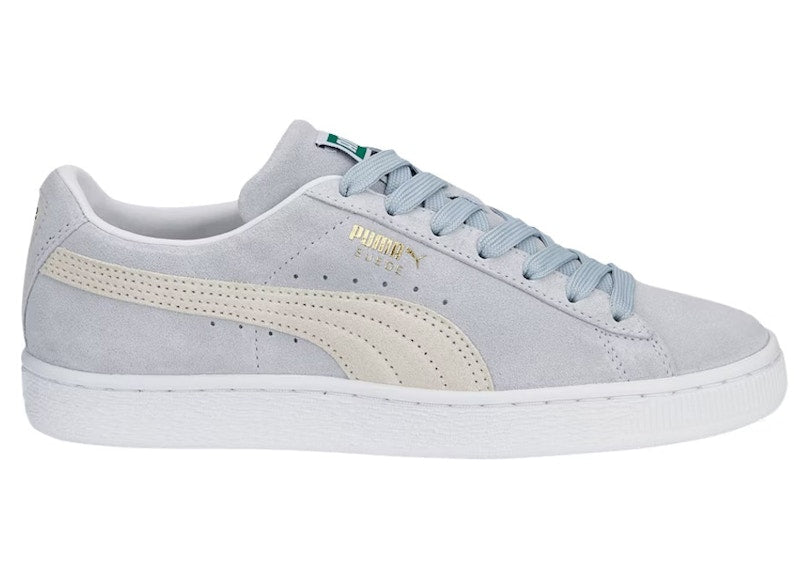 Puma Suede Classic XXI Platinum Gray Pristine Puma White (Women's)