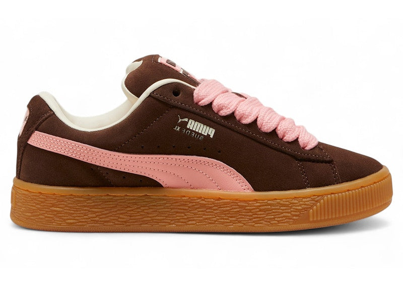 Puma Suede XL Chestnut Brown Peach Smoothie (Women's)