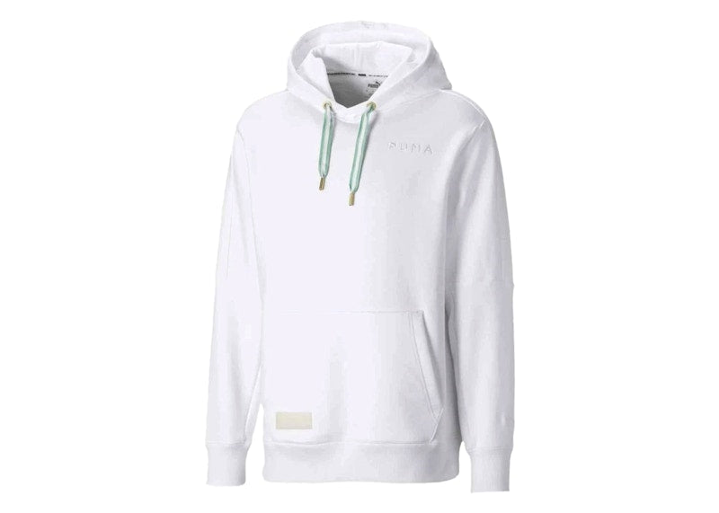 Puma Tear Drop Hoodie Sweatshirt White