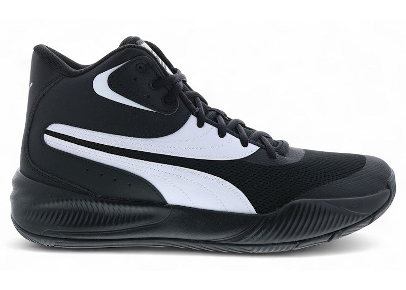 Puma Triple Mid Black White