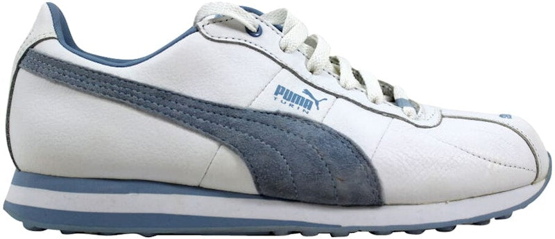 Puma Turin Leather White Blue Fog  (Women's)