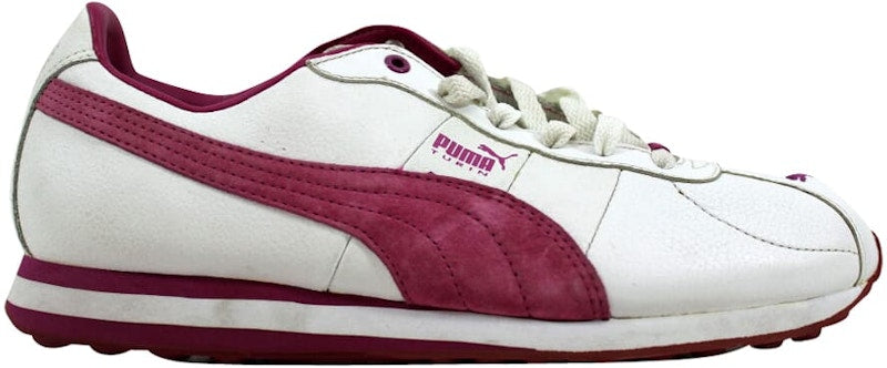 Puma Turin Leather White Festival Fuchsia  (Women's)
