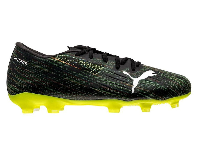 Puma Ultra 2.2 FG AG Black Yellow Alert (GS)