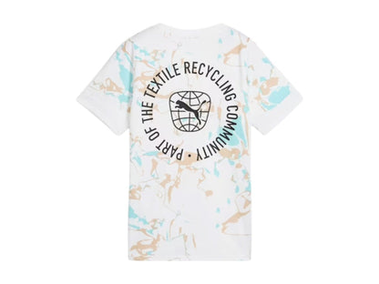 Puma Women's Individual EARTH DAY Jersey White/Light Sand
