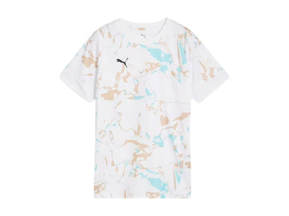Puma Women's Individual EARTH DAY Jersey White/Light Sand