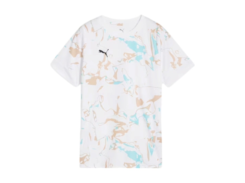 Puma Women's Individual EARTH DAY Jersey White/Light Sand
