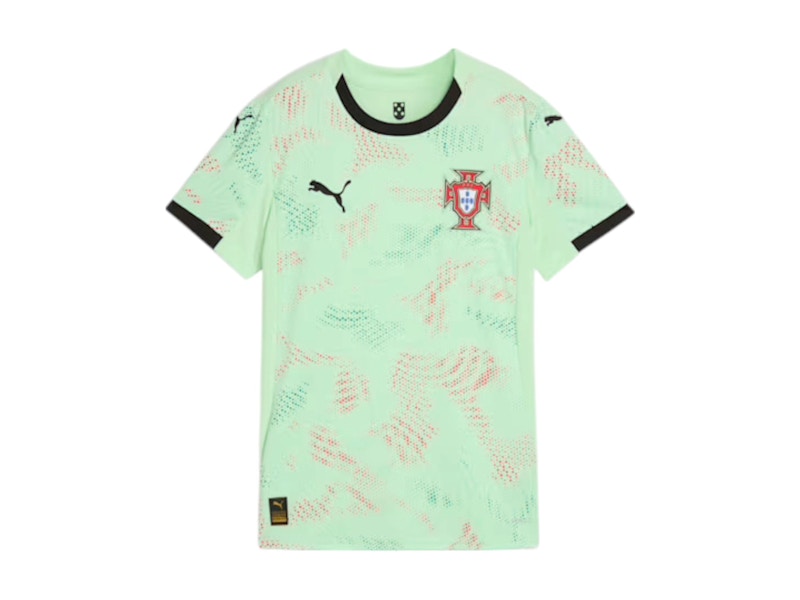 Puma Women's Portugal '25 Away Replica Jersey Fresh Mint/Black