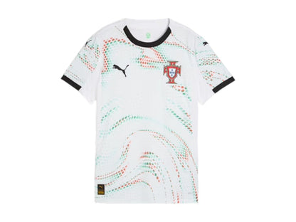 Puma Women's Portugal '25 Away Replica Jersey White/Black