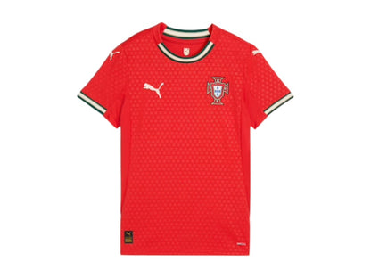 Puma Women's Portugal '25 Home Replica Jersey Sport Red/Sugared Almond