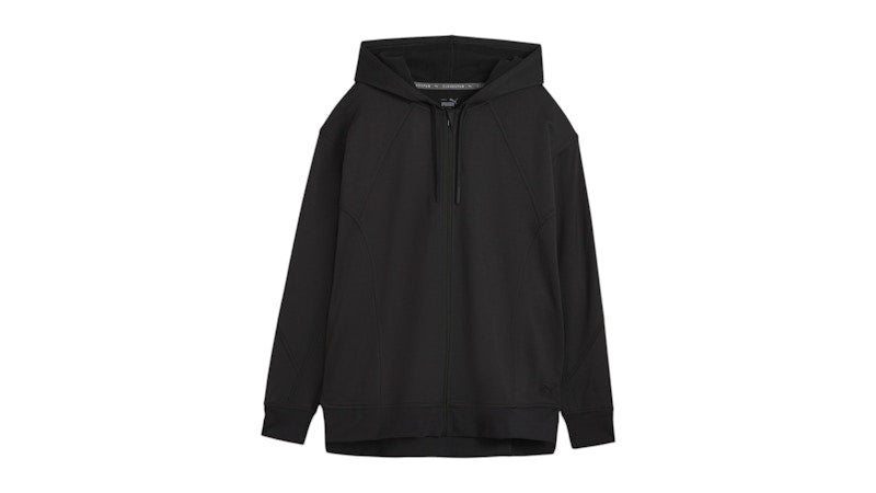 Puma Women's Train Cloudspun Full Zip Hoodie Black