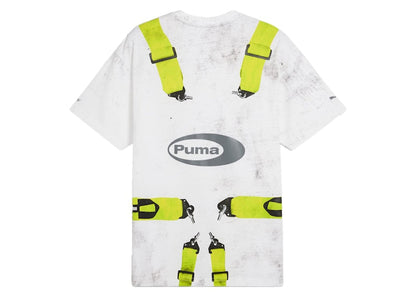 Puma x A$AP Rocky Seatbelt Tee White/Lime Pow