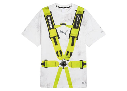 Puma x A$AP Rocky Seatbelt Tee White/Lime Pow