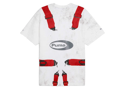 Puma x A$AP Rocky Seatbelt Tee White/Rosso Corsa