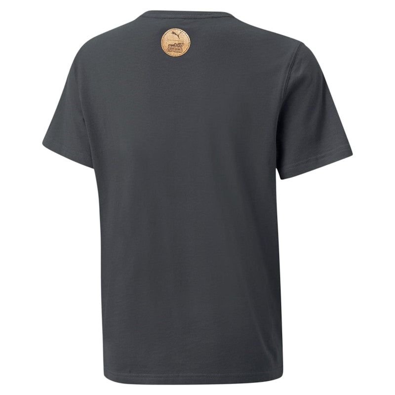 Puma x Animal Crossing New Horizons Kid's T-shirt Phantom Black
