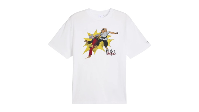 Puma x Aries Graphic Tee White
