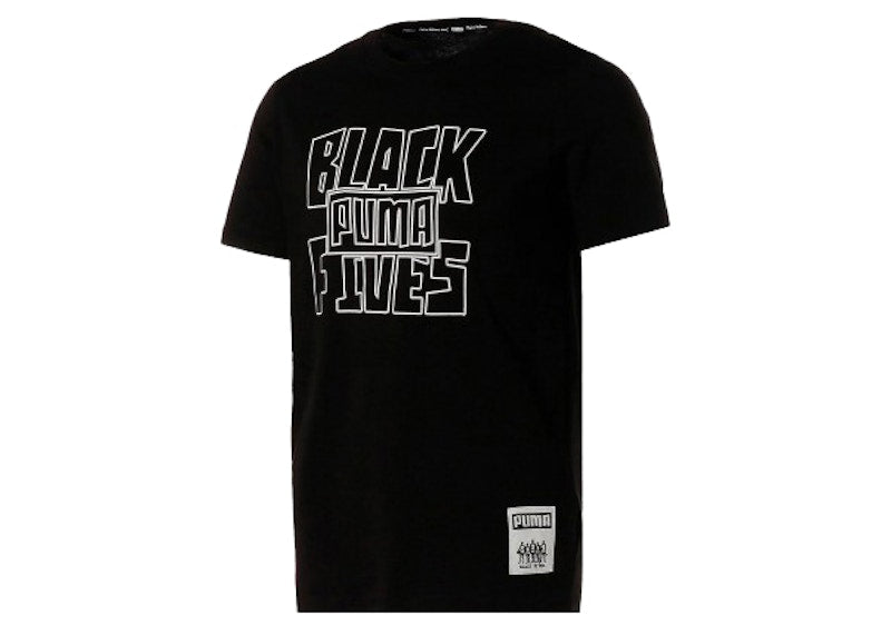 Puma x Black Fives Barnstorming Basketball Tee Black