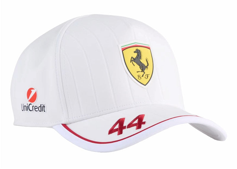 Puma x Ferrari Scuderia HP Hamilton Baseball Cap White