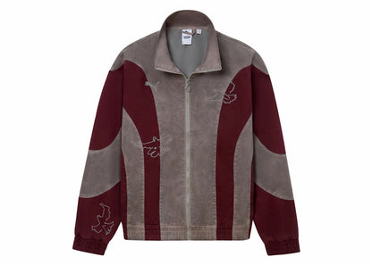 Puma x Kidsuper Dyed Track Jacket Aubergine