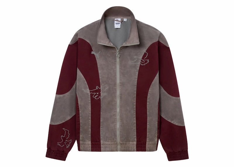 Puma x Kidsuper Dyed Track Jacket Aubergine