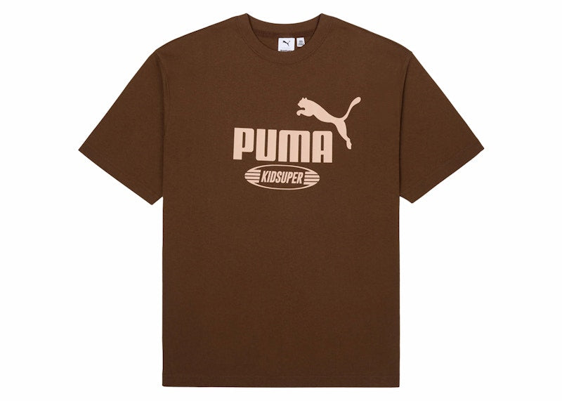Puma x Kidsuper King Graphic Tee Chestnut Brown