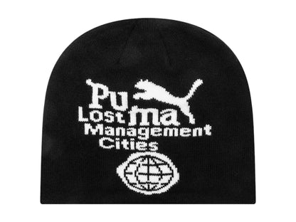 Puma x LMC Cuffless Beanie Black