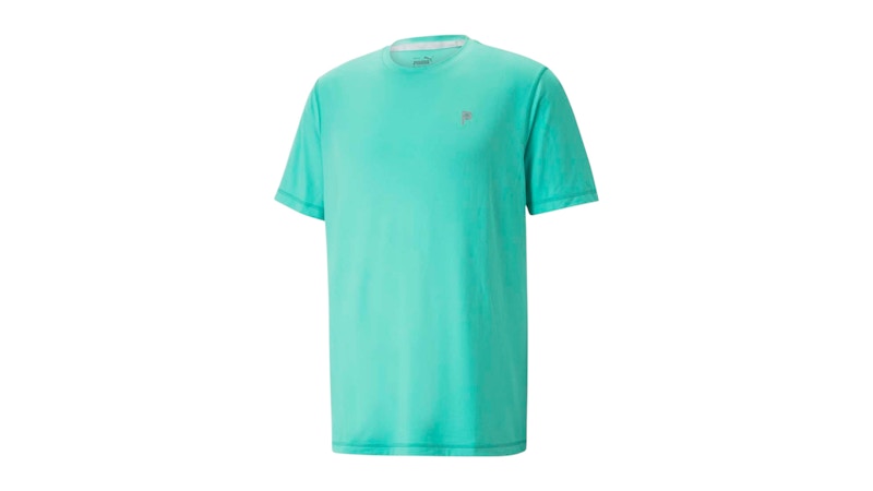 Puma x PTC Crew Neck Short Sleeve T-Shirt Aqua Green