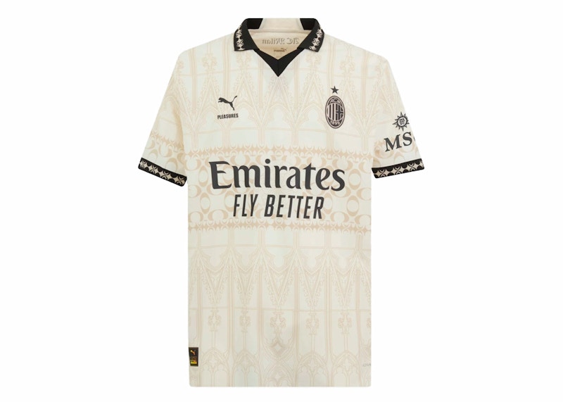 Puma x Pleasures AC Milan 2023/24 Light Version Authentic Jersey Multicolor